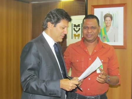 Joel Almeida e Fernando Haddad Joel Almeida e Fernando Haddad