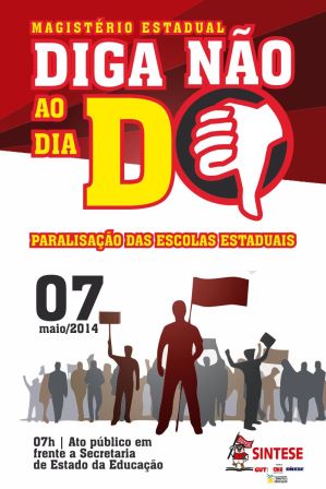 A SEED convoca o Dia D para iniciar a avaliação de desempenho e criminalizar os professores da rede estadual diganaoaodiad