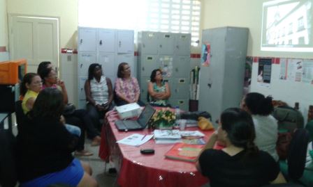Na oficina com professores o tema central foi o Estatuto da Criança do Adolescente (ECA) Na oficina com professores o tema central foi o Estatuto da Criança do Adolescente (ECA)