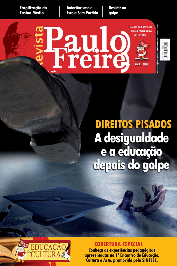 Revista Paulo Freire destaca projetos culturais e os ataques à democracia Revista Paulo Freire 43