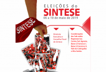 Confira as chapas inscritas para as Eleições 2019 do SINTESE