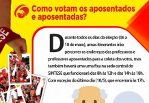 ELEIÇÕES DO SINTESE: Como se dá o voto dos aposentados e aposentadas? ORIENTAÇÕES2