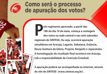 Eleições do SINTESE: Como será o processo de apuração dos votos? ORIENTAÇÕES4
