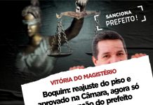 Boquim: reajuste do piso e aprovado na Câmara, agora só falta a sanção do prefeito