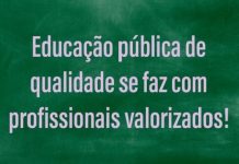 Professores lutam contra projeto que propõe congelamento de salários