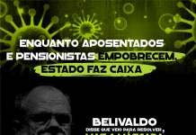 Enquanto aposentados e pensionistas empobrecem, Estado faz caixa