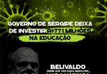 Governo de Sergipe deixa de investir R$771 milhões na Educação
