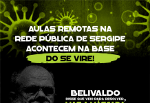 Aulas remotas na rede pública de Sergipe acontecem na base do “se vire!”