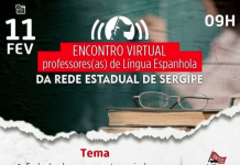 Rede Estadual: SINTESE realiza encontro virtual com docentes de Espanhol