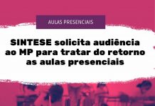 SINTESE solicita audiência ao Ministério Público para tratar do retorno as aulas presenciais
