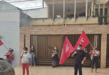 Ribeirópolis: magistério faz vigília e consegue marcar audiência com prefeito