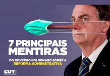 Confira as 7 principais mentiras do governo Bolsonaro sobre a Reforma Administrativa