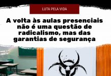 A volta às aulas presenciais não é uma questão de radicalismo, mas das garantias de segurança