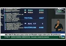 Piso dos professores: Câmara aprova recurso para votar reajuste em Plenário