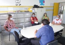 Carmópolis: SINTESE discute direitos do magistério e condições pedagógicas e sanitárias nas escolas