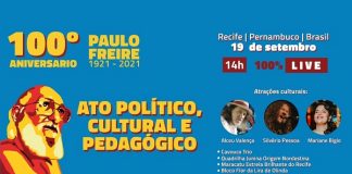 Centenário de Paulo Freire será comemorado com muita música, personalidades nacionais e internacionais