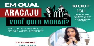 Encontro Temático na CUT vai abordar Meio Ambiente em Aracaju
