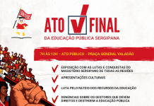 SINTESE faz ato de final de ano na Praça General Valadão dia 29
