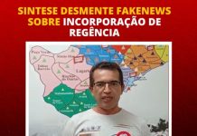 SINTESE desmente fakenews sobre incorporação de regência