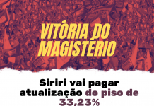 Siriri pagará revisão do piso de 2022 nos salários de fevereiro