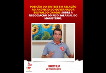 Posição do SINTESE em relação ao anúncio do governador sobre a negociação do piso