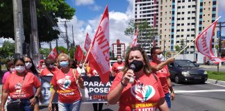 08 de março, dia de luta pelo direito das mulheres e em defesa do piso do magistério