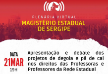 SINTESE realiza plenária sobre os projetos da degola e da pá de cal nos direitos do magistério