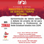 SINTESE envia emendas à ALESE de projeto de lei para garantir direitos aos professores das escolas em tempo integral