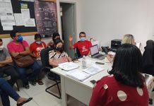Rede Estadual: SINTESE acompanha professores em reunião no DRH sobre remoção