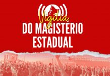 Rede estadual: Amanhã, dia 10, tem vigília na Seduc
