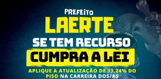 Prefeitura de Nossa de Lourdes tem dinheiro, mas não paga revisão do piso de 2022