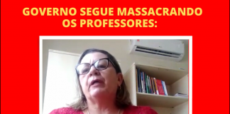 Rede estadual: governo segue massacrando os professores: descumpre promessa e não paga retroativo no início do mês