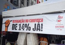 Revogação do confisco de 14% é fruto da luta das professoras e professores aposentados