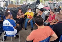 SINTESE participa de reunião com estudantes, professores e DEA sobre a situação do C. E. Santos Dumont