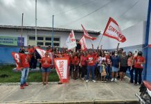 Na luta por direitos: professores e professoras de Poço Redondo mais uma vez paralisam suas atividades