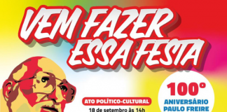 Veja a nova programação da Celebração do Centenário de Paulo Freire