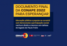 Acesse o documento final da Conape 2022 – Para esperançar