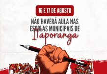 Professores e professoras de Itaporanga paralisam suas atividades por dois dias