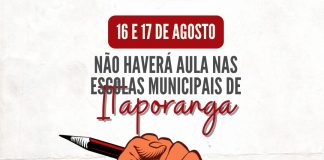 Professores e professoras de Itaporanga paralisam suas atividades por dois dias
