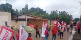 Magistério de Itaporanga D’Ajuda faz ato no povoado Saé