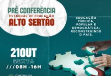 Pré-Conferencia da Região Alto Sertão acontece dia 21/10