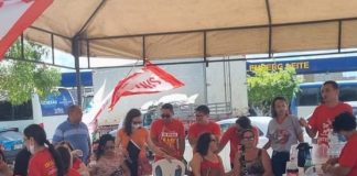 Aula na rua: professores e professoras de Itaporanga seguem diálogo com a população, na luta pelo piso e por educação digna