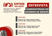 SINTESE realiza entrevistas em programa de rádio com as candidaturas ao governo de Sergipe
