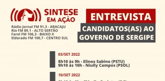 SINTESE realiza entrevistas em programa de rádio com as candidaturas ao governo de Sergipe