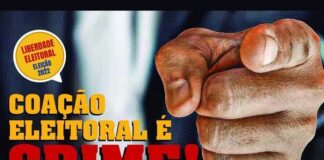 Assédio eleitoral é crime; folheto das centrais orienta trabalhador a denunciar
