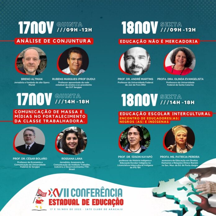 PROGRAMAÇÃO CONFERÊNCIA