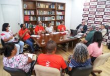 SINTESE apresenta ao TCE números que garantem atualização do piso do magistério para os municípios e da rede estadual