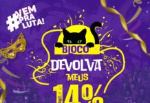“Devolva meus 14%” é o bloco das aposentadas e aposentados no Siri na Lata