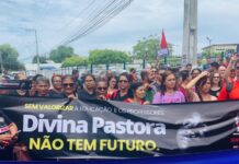 Magistério de Divina Pastora denuncia descaso com a Educação