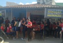Professoras e professores de Poço Verde seguem em luta pela educação e por direitos negados